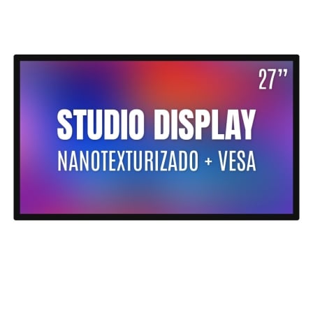 Apple Studio Display 27″/ Cristal Nano texturizado/ VESA | TecnoSoft art apl display20mff24ypbardera 1