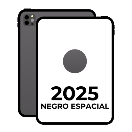 Apple iPad Pro 13″ 2025 7th WiFi/ M5/ 512GB/ Negro Espacial | TecnoSoft art apl ipad pro mdyl4tybardera 1