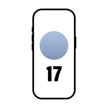 Smartphone Apple iPhone 17 512GB/ 6.3″/ 5G/ Azul Neblina | TecnoSoft art apl iphone mg6t4qlbardera 1