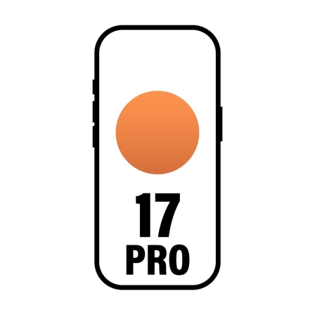 Smartphone Apple iPhone 17 Pro 256GB/ 6.3″/ 5G/ Naranja Cosmico | TecnoSoft art apl iphone mg8h4qlbardera 1