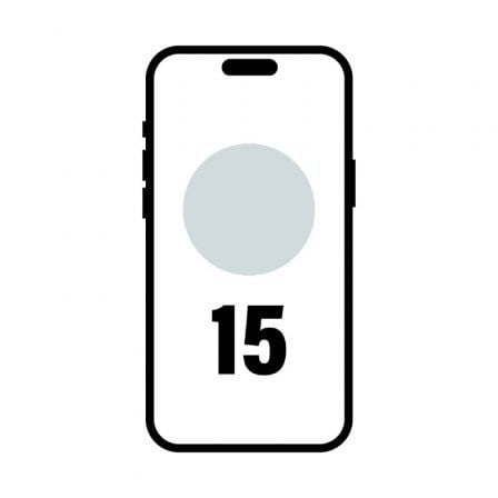 Smartphone Apple iPhone 15 128Gb/ 6.1″/ 5G/ Azul | TecnoSoft art apl iphone mtp43qlbardera 1