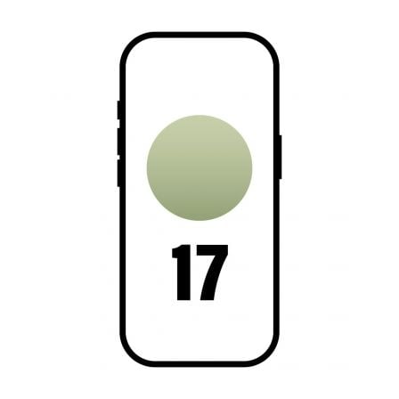 Smartphone Apple iPhone 17 256GB/ 6.3″/ 5G/ Verde salvia | TecnoSoft art apl iphone20mg6n4qlbardera 1