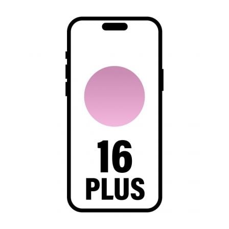Smartphone Apple iPhone 16 Plus 128GB/ 6.7″/ 5G/ Rosa | TecnoSoft art apl iphone20mxvw3qlbardera 1