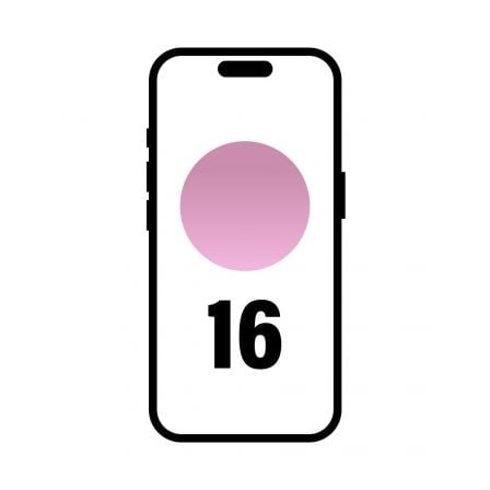 Smartphone Apple iPhone 16 128GB/ 6.1″/ 5G/ Rosa | TecnoSoft art apl iphone20myea3qlbardera 1