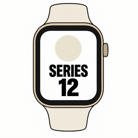 Apple Watch Series 12/ GPS/ Cellular/ 42mm/ Dorado Claro/ Correa Deportiva Arena (S/M) | TecnoSoft art apl watch mjg24ql a 1