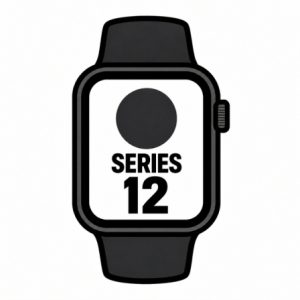 Apple Watch Series 12/ GPS/ Cellular/ 46mm/ Negro/ Correa Deportiva Negra (S/M) | TecnoSoft art apl watch mjg84ql a 1