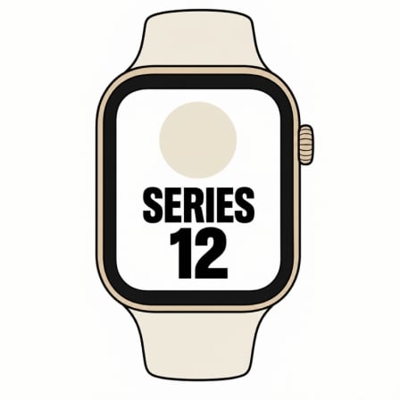 Apple Watch Series 12/ GPS/ 46mm/ Dorado Claro/ Correa Deportiva Arena (S/M) | TecnoSoft art apl watch20mjen4ql20a 1