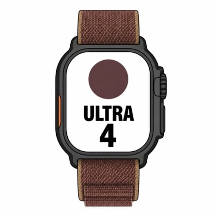 Apple Watch Ultra 4/ GPS/ 49mm/ Caja de Titanio Negro/ Correa Loop Alpine Burdeos M | TecnoSoft art apl watch20ultra20mjc14ql20a 1