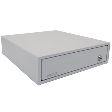 Cajón Portamonedas Approx appCASH33WH/ Manual y Automático/ Blanco | TecnoSoft art app cajon20appcash33wh 1
