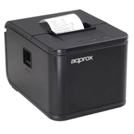 Impresora de Tickets Approx appPOS58AU/ Térmica/ Ancho papel 58mm/ USB/ Negra | TecnoSoft art app imp20ter20apppos58au 1