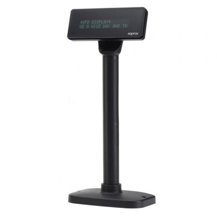 Visor TPV Approx appVFD01/ 2 líneas/ USB | TecnoSoft art app visor20appvfd01 1