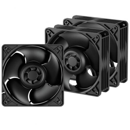 Pack de 3 Ventiladores Arctic S12038-8K/ 12cm | TecnoSoft art arct ven20acfan00302a 1