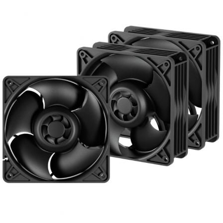 Pack de 3 Ventiladores Arctic S12038-4K/ 12cm | TecnoSoft art arct ven20acfan00303a 1