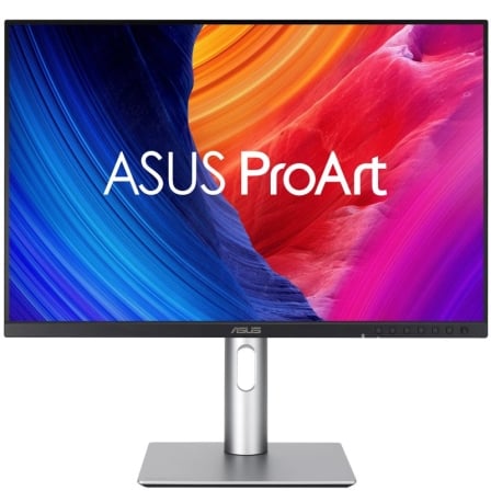 Monitor Profesional Asus ProArt Display PA248QFV 24.1″/ WUXGA/ Multimedia/ Regulable en altura/ Negro y Plata | TecnoSoft art asu m pa248qfv 1