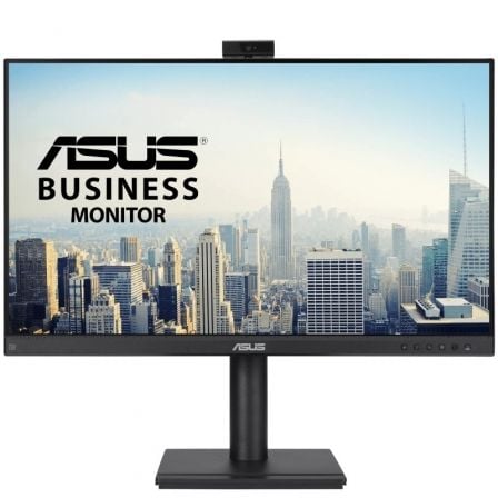 Monitor Profesional Asus BE249QFK 24″/ Full HD/ Webcam/ Multimedia/ Regulable en altura/ Negro | TecnoSoft art asu m20be249qfk 1