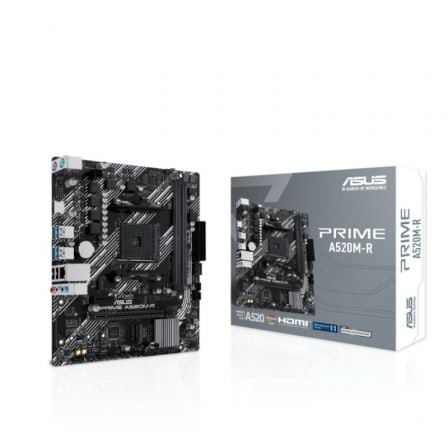 Placa Base Asus Prime A520M-R Socket AM4/ DDR4/ PCIe 3.0/ Micro ATX | TecnoSoft art asu pb prime a520m r 1