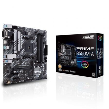 Placa Base Asus Prime B550M-A/CSM Socket AM4/ DDR4/ PCIe 4.0/ Micro ATX | TecnoSoft art asu pb20prime20b550m a csm 1