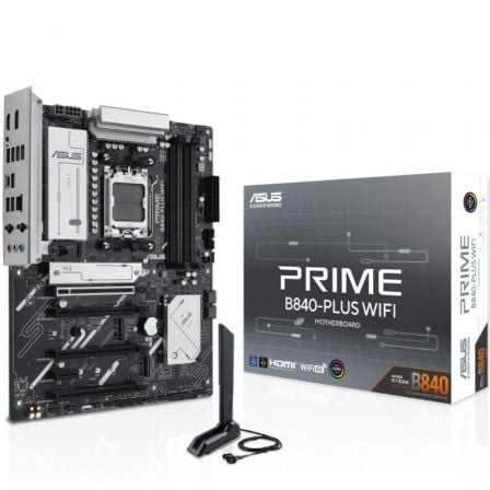 Placa Base Asus Prime B840-PLUS WIFI Socket AM5/ DDR5/ PCIe 4.0 | TecnoSoft art asu pb20prime20b840 plus20wifi 1