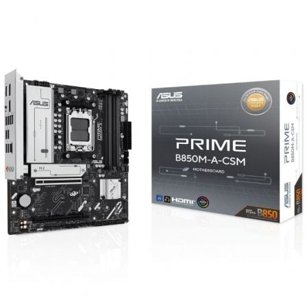 Placa Base Asus Prime B850M-A-CSM Socket AM5/ DDR5/ PCIe 5.0/ Micro ATX | TecnoSoft art asu pb20prime20b850m a csm 1