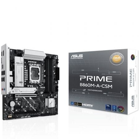 Placa Base Asus Prime B860M-A CSM Socket 1851/ DDR5/ PCIe 5.0/ Micro ATX | TecnoSoft art asu pb20prime20b860m a20csm 1