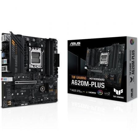 Placa Base Asus TUF GAMING A620M-PLUS Socket AM5/ DDR5/ PCIe 4.0/ Micro ATX | TecnoSoft art asu pb20tuf20gam20a620m plus 1