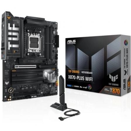 Placa Base Asus TUF GAMING X870-PLUS WIFI/ Socket AM5/ DDR5/ PCIe 5.0 | TecnoSoft art asu pb20tuf20gam20x870 p20wi 1