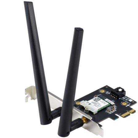 Tarjeta de Red Inalámbrica-PCI Express Asus PCE-AXE5400/ 5400Mbps/ 2.4/5/6GHz | TecnoSoft art asu ta20pce axe5400 1
