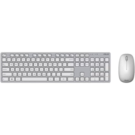 Teclado y Ratón Inalámbricos Asus W5000 Wireless/ Blanco | TecnoSoft art asu tec20set20w500020wh 1