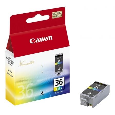Cartucho de Tinta Original Canon CLI-36/ Tricolor | TecnoSoft art bcc cli36 1