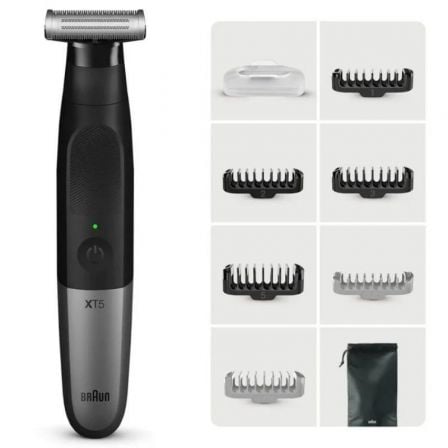 Afeitadora Braun Wet and Dry Serie X XT5200/ con Batería/ 6 Accesorios | TecnoSoft art bra pae afe20xt520020bk20sv 1