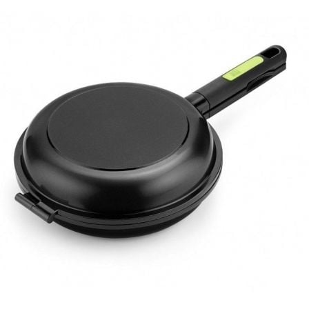 Sartén Dupla para Tortillas Bra Prior A121466/ Ø20cm/ Aluminio fundido/ Apta para Inducción | TecnoSoft art bra sarten a121466 1