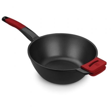 Sartén Bra Wok Premiere A412028/ Ø28cm/ Aluminio fundido/ Apta para Inducción | TecnoSoft art bra wok20a412028 1