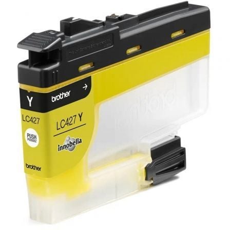 Cartucho de Tinta Original Brother LC-427Y/ Amarillo | TecnoSoft art bro c lc427y 1