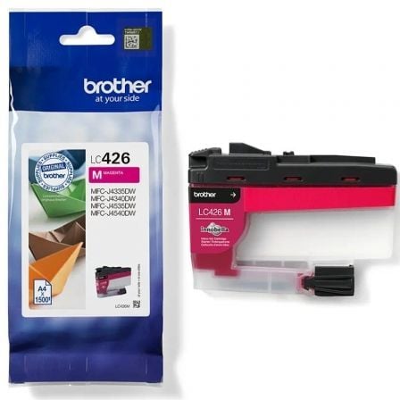 Cartucho de Tinta Original Brother LC426M/ Magenta | TecnoSoft art bro c20lc426m 1