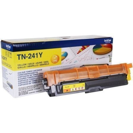 Tóner Original Brother TN-241Y/ Amarillo | TecnoSoft art bro tn 241y 1