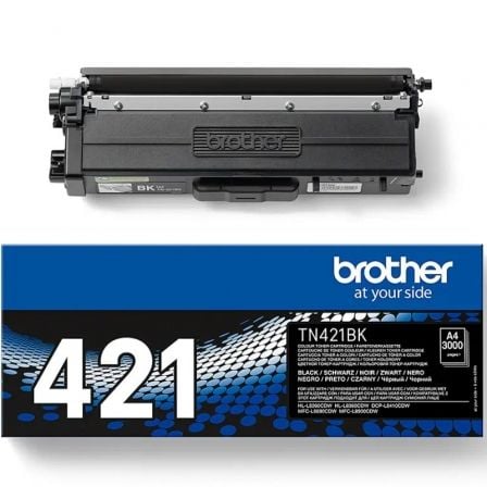 Tóner Original Brother TN-421BK/ Negro | TecnoSoft art bro tn 421bk 1