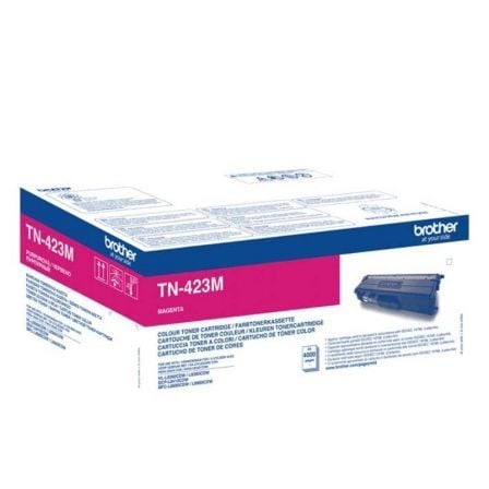 Tóner Original Brother TN-423M Alta Capacidad/ Magenta | TecnoSoft art bro tn 423m 1