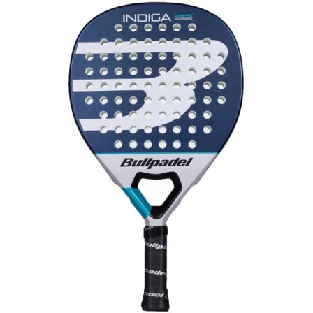 Pala de Pádel Bullpadel Indiga Power 2026/ Blanca y Azul | TecnoSoft art bup pala20pad20indiga20pow2026 1