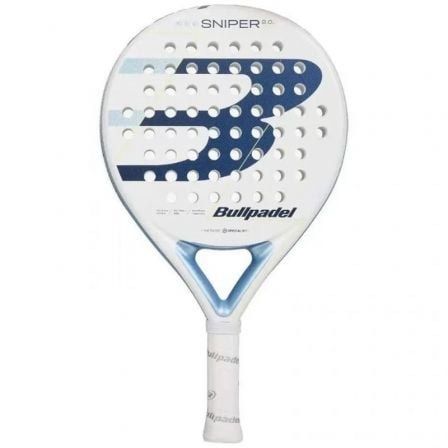 Pala de Pádel Bullpadel Sniper 2.0 Woman/ Blanca | TecnoSoft art bup pala20pad20snp220wo20wh2026 1