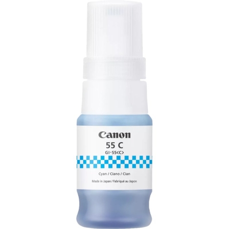 Botella de Tinta Original Canon GI-55/ Cian | TecnoSoft art can bot gi 55 c 1