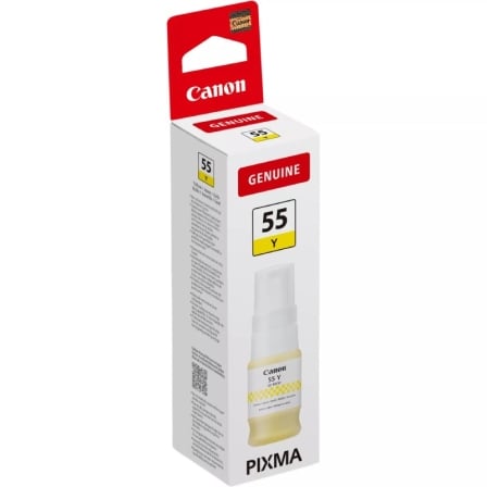 Botella de Tinta Original Canon GI-55/ Amarilla | TecnoSoft art can bot20gi 5520y 1
