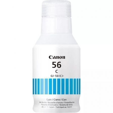 Botella de Tinta Original Canon GI-56/ Cian | TecnoSoft art can bot20gi 5620c 1