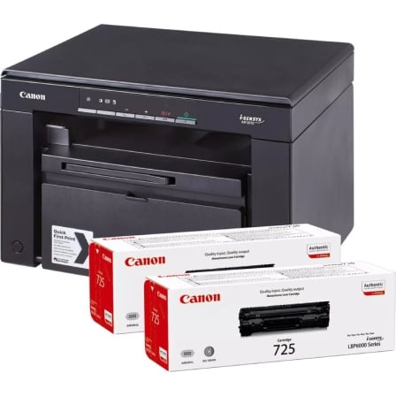 Multifunción Láser Monocromo Canon I-SENSYS MF3010/ Negra | TecnoSoft art can mult20mf301020bk202t 1