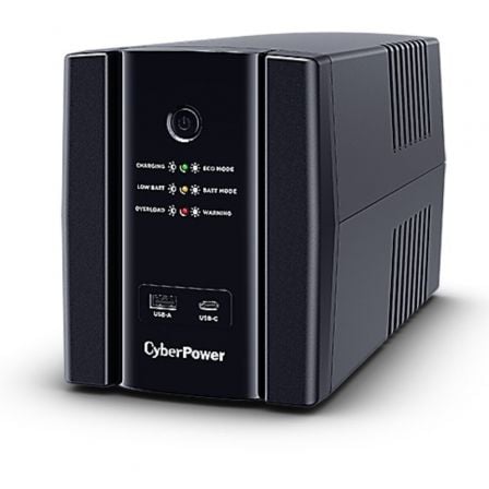 SAI Línea Interactiva Cyberpower UT2200EG/ 2200VA-1320W/ 4 Salidas/ Formato Torre | TecnoSoft art cyb li20ut2200eg 1