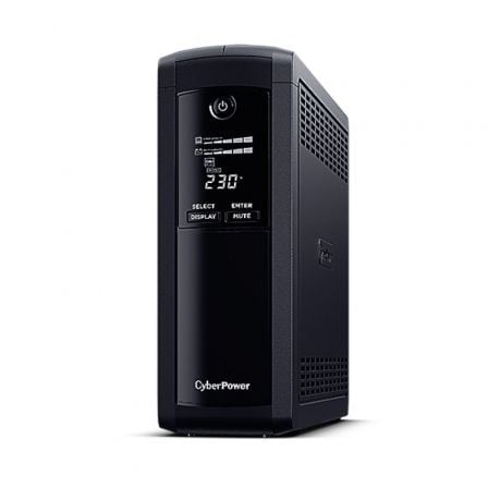 SAI Línea Interactiva Cyberpower VP1200ELCD-DE/ 1200VA-720W/ 5 Salidas/ Formato Torre | TecnoSoft art cyb li20vp1200elcd de 1