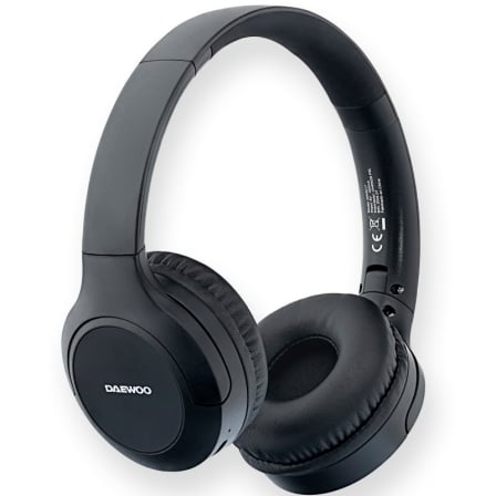 Auriculares Inalámbricos Daewoo DW2017/ con Micrófono/ Bluetooth/ Negros | TecnoSoft art dae aur20dw2017 1