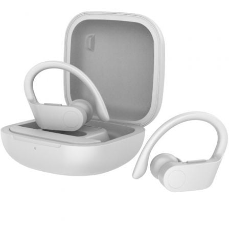 Auriculares Deportivos Bluetooth Daewoo DW2023 con estuche de carga/ Autonomía 5h/ Blancos | TecnoSoft art dae aur20dw2023 1