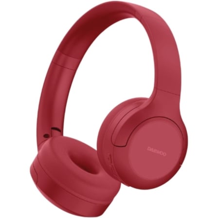 Auriculares Inalámbricos Daewoo DW2026/ con Micrófono/ Bluetooth/ Rojos | TecnoSoft art dae aur20dw2026 1