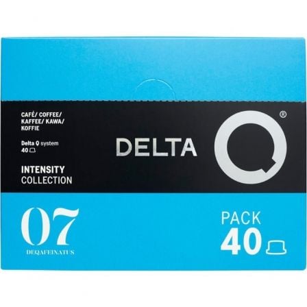 Cápsula Delta DeQafeinatus para cafeteras Delta/ Caja 40 | TecnoSoft art del cafe20deqafeinatus2040 1