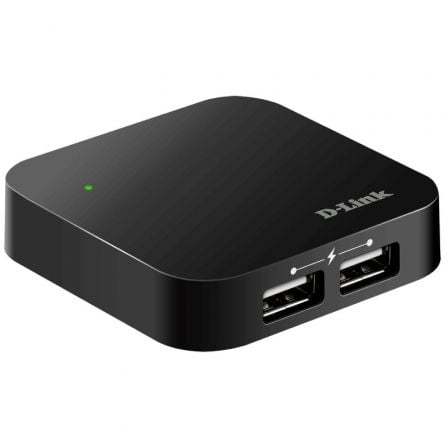 Hub USB 2.0 con Alimentación Externa D-Link DUB-H4/ 4xUSB | TecnoSoft art dlk dub h4 1